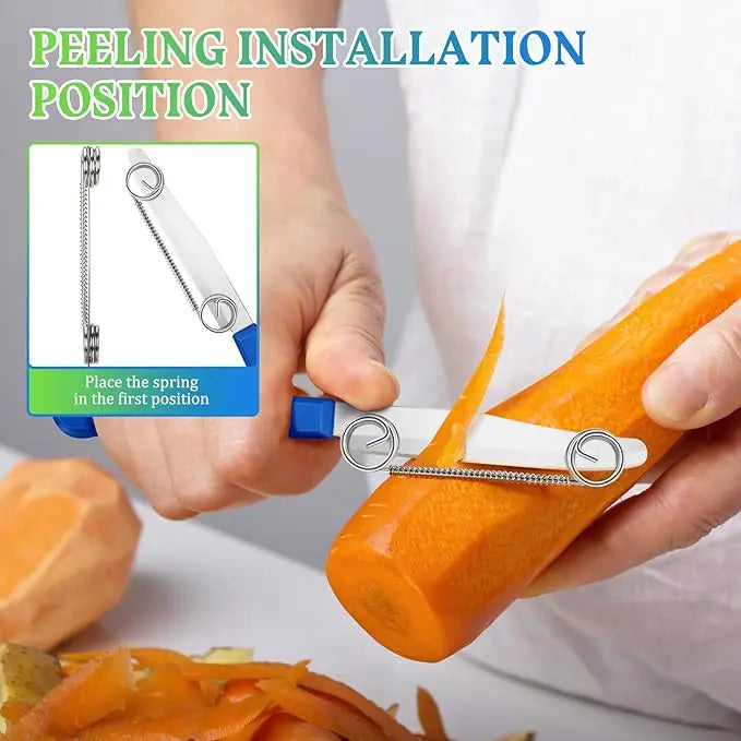 Sikunuo | Multifunctional Vegetable Peeler with Adjustable Thickness