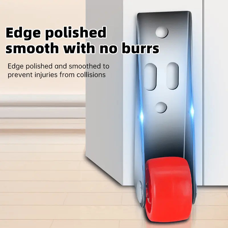 Sikunuo | Swivel Door Roller with Long Bracket – Quiet & Scratch-Free