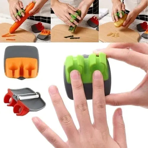 Sikunuo | Safe & Effortless Finger Peeler – PRedects Hands & Cuts Quickly