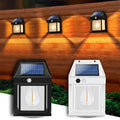Sikunuo | Solar wall light for outdoor use – With motion sensor & twilight automation