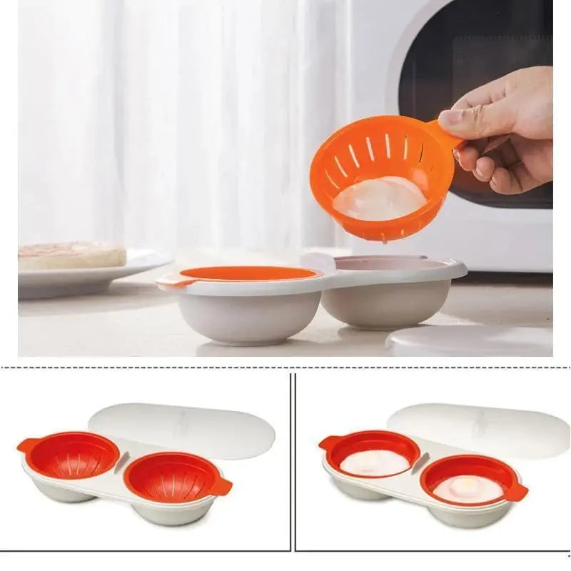 Sikunuo | Portable Microwave Egg Cooker – Quick & Healthy
