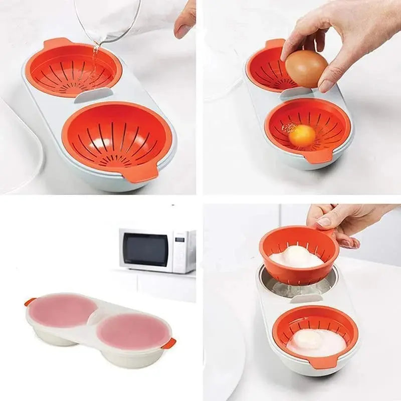 Sikunuo | Portable Microwave Egg Cooker – Quick & Healthy