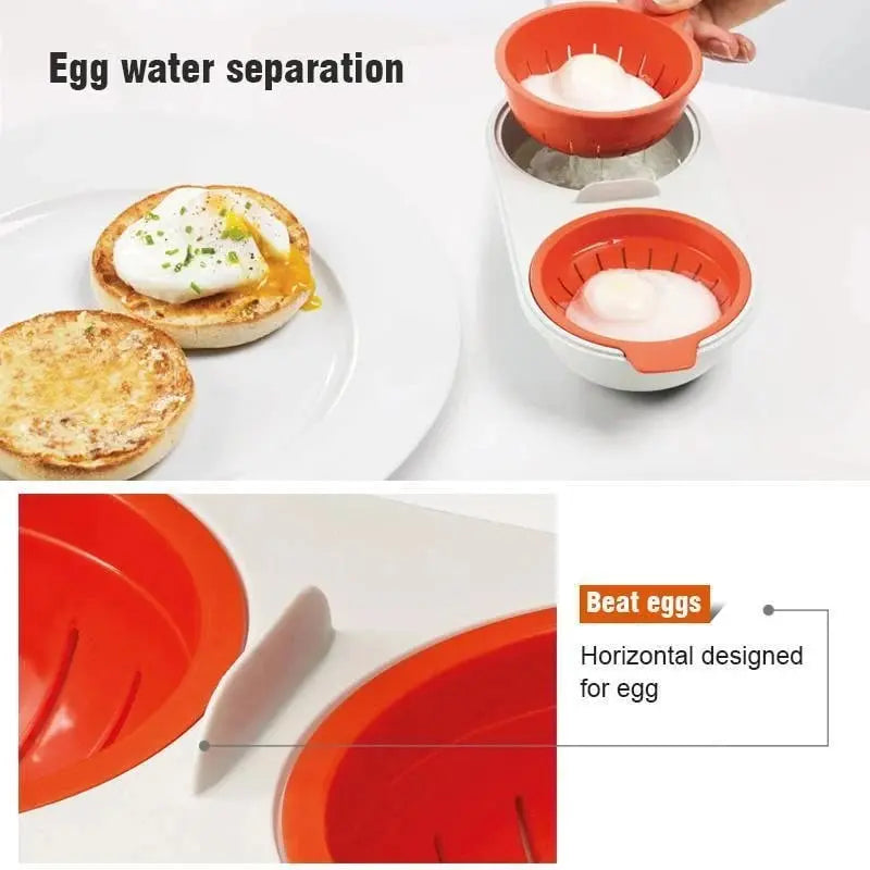 Sikunuo | Portable Microwave Egg Cooker – Quick & Healthy