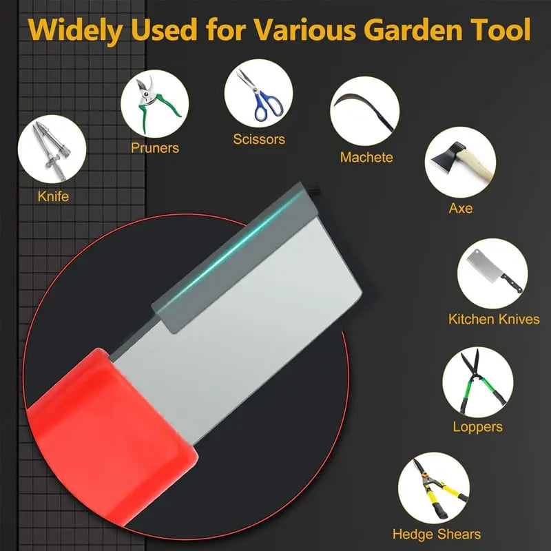 Sikunuo | Portable quick sharpener for garden and kitchen tools