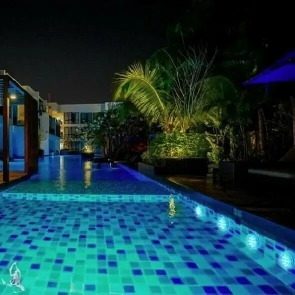 Sikunuo | Underwater LED Pool Lights – Waterproof & Remote Control