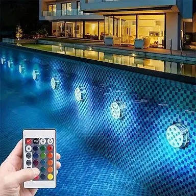 Sikunuo | Underwater LED Pool Lights – Waterproof & Remote Control