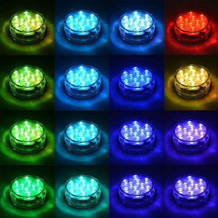 Sikunuo | Underwater LED Pool Lights – Waterproof & Remote Control