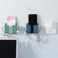 Sikunuo | Wall mount for phone & remote control – Practical 2-in-1 organizer
