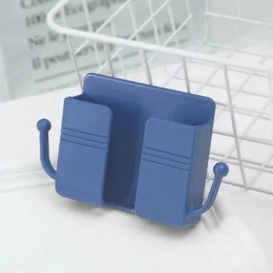 Sikunuo | Wall mount for phone & remote control – Practical 2-in-1 organizer