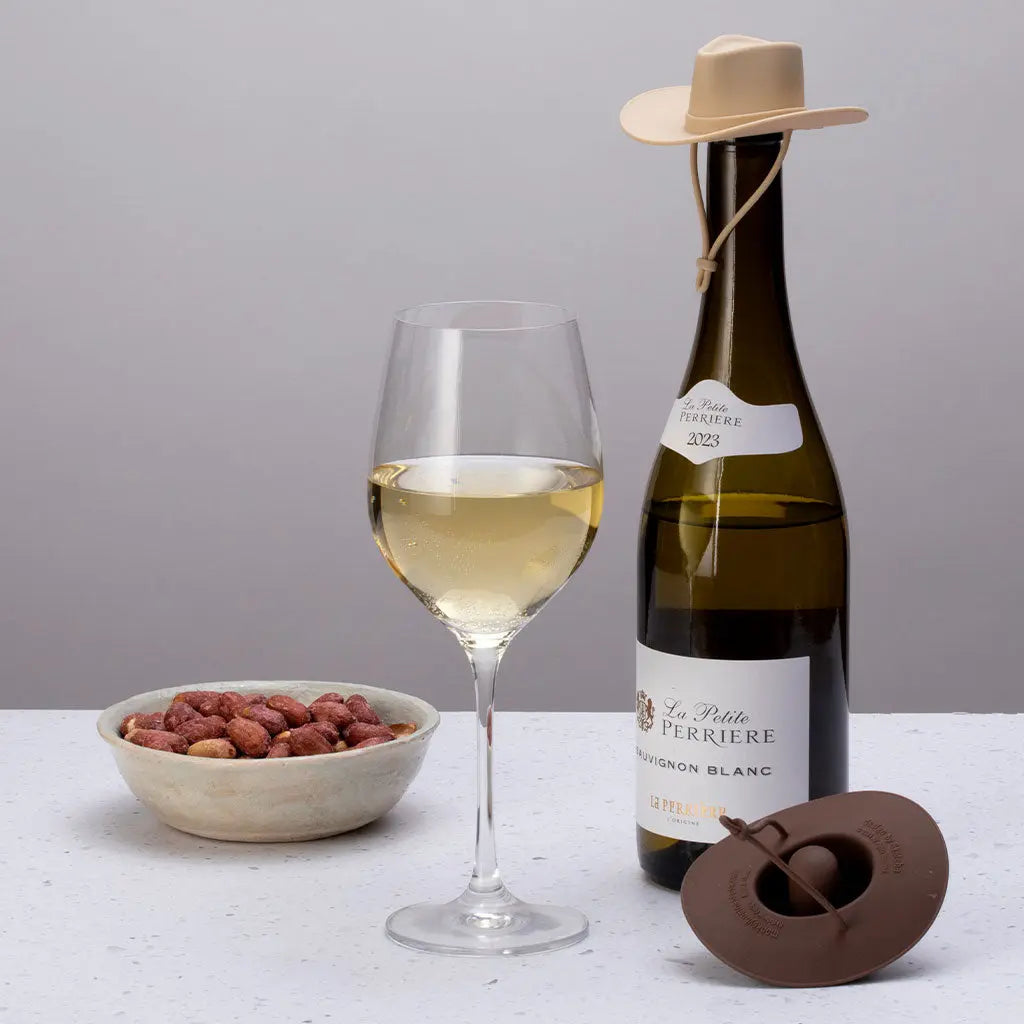 Sikunuo | Wine Bottle Stopper in Cowboy Hat Design – Tight, Stylish & Original