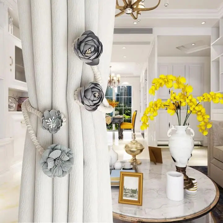 Sikunuo | Magnetic Curtain Tiebacks – Stylish & Practical Curtain Holders