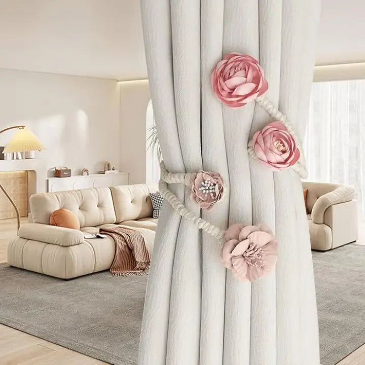 Sikunuo | Magnetic Curtain Tiebacks – Stylish & Practical Curtain Holders