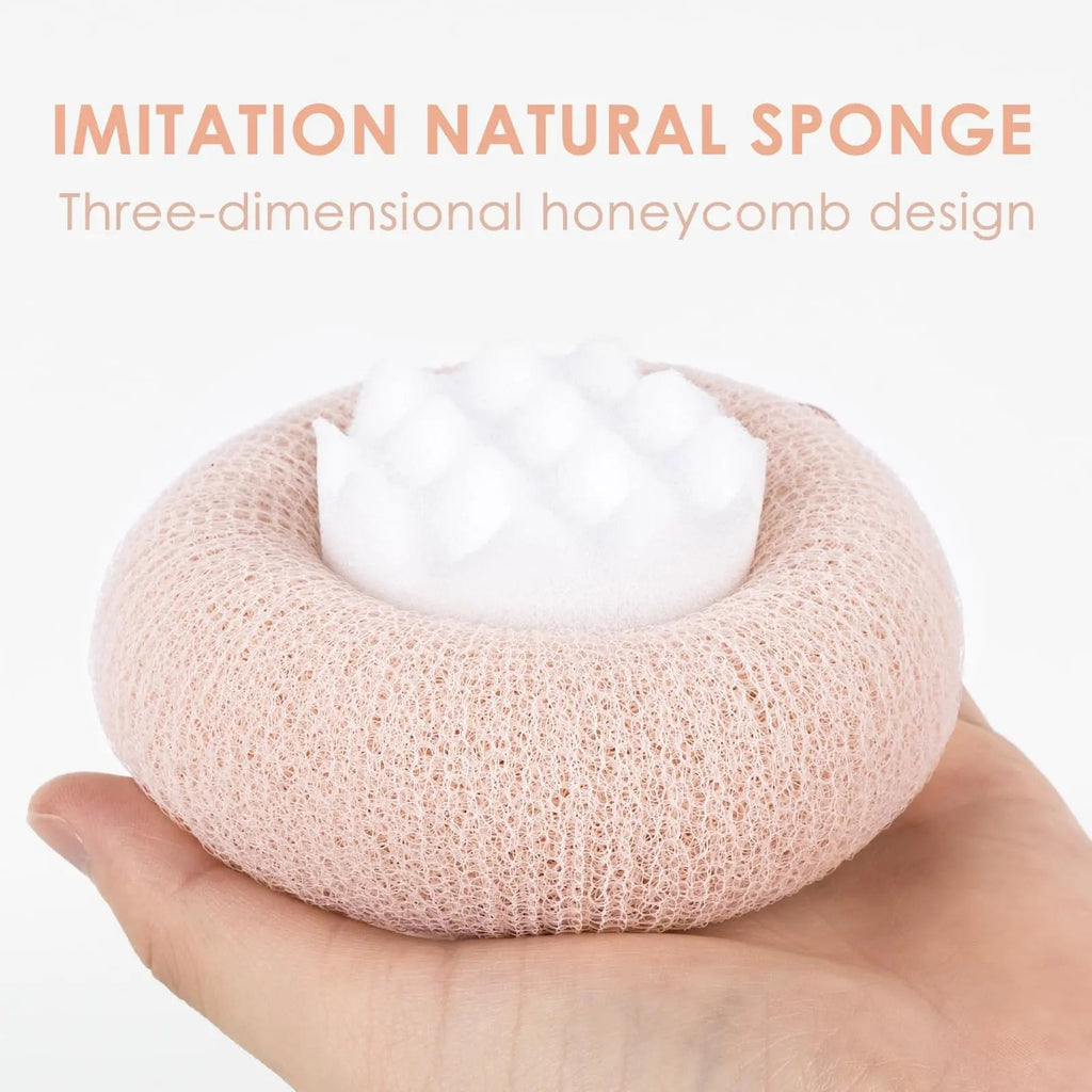 Sikunuo | Super soft sunflower peeling bath sponge