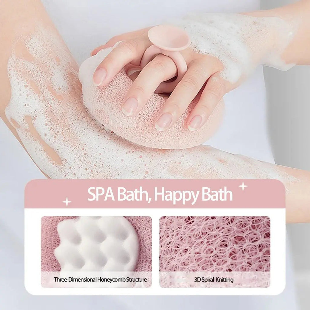 Sikunuo | Super soft sunflower peeling bath sponge