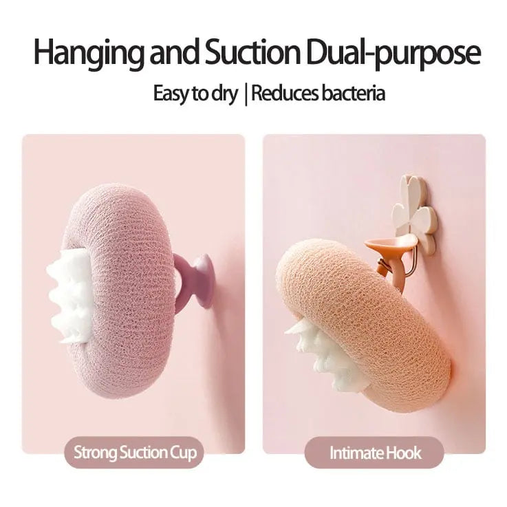 Sikunuo | Super soft sunflower peeling bath sponge