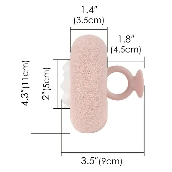 Sikunuo | Super soft sunflower peeling bath sponge