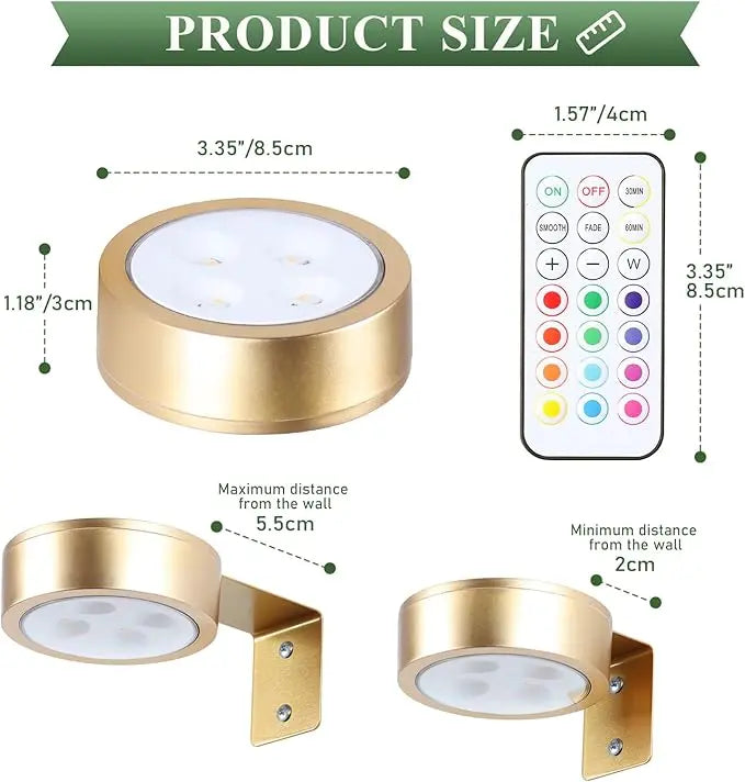 Sikunuo | 2000mAh Rechargeable Magnetic Picture Light