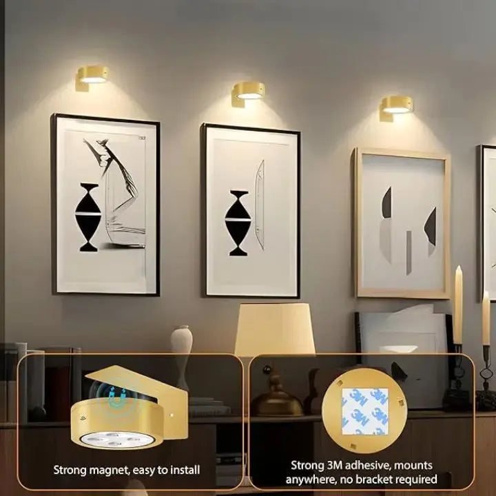 Sikunuo | 2000mAh Rechargeable Magnetic Picture Light