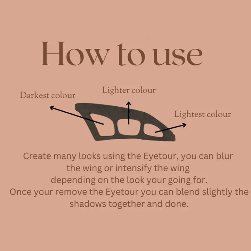 Sikunuo | Eye makeup aid for even eyeshadow