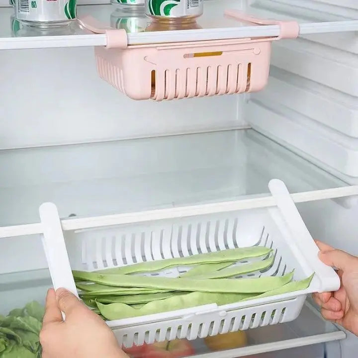 Sikunuo | Extendable & Expandable Refrigerator Drawer