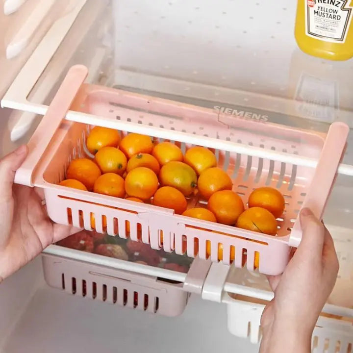 Sikunuo | Extendable & Expandable Refrigerator Drawer