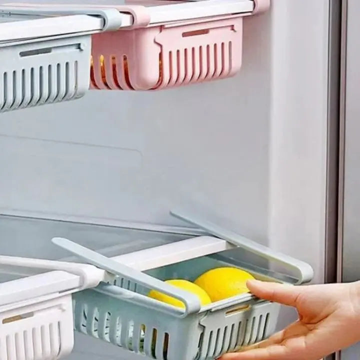 Sikunuo | Extendable & Expandable Refrigerator Drawer