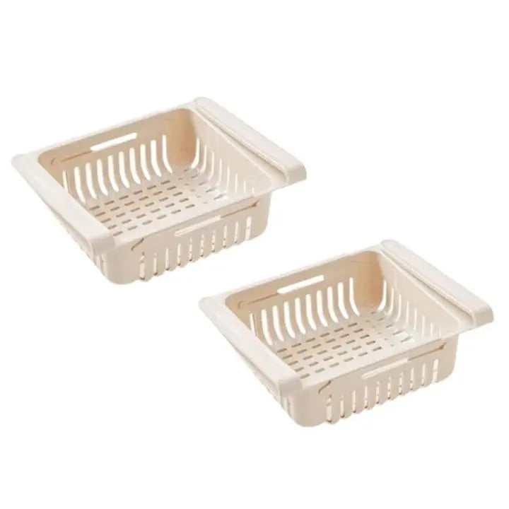 Sikunuo | Extendable & Expandable Refrigerator Drawer