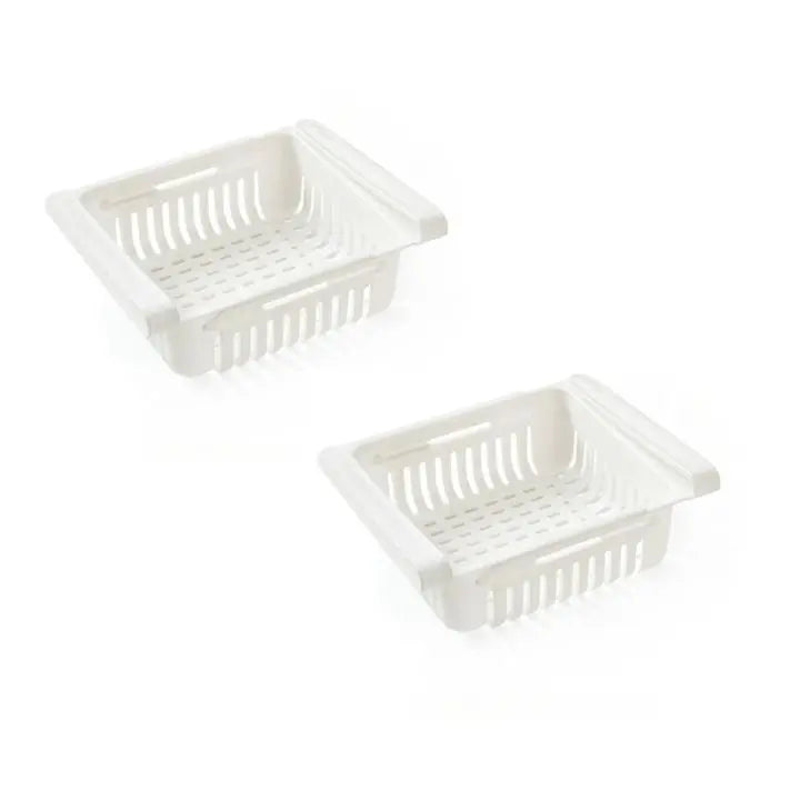 Sikunuo | Extendable & Expandable Refrigerator Drawer