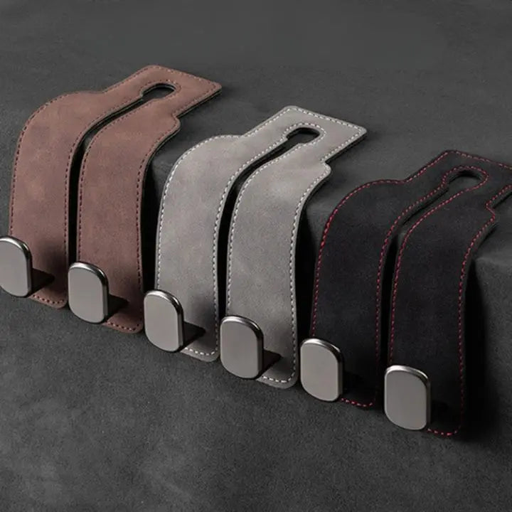 Sikunuo | Auto headrest hooks – double hooks for bags and accessories