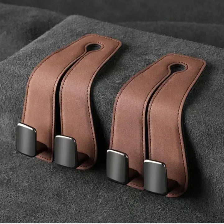 Sikunuo | Auto headrest hooks – double hooks for bags and accessories