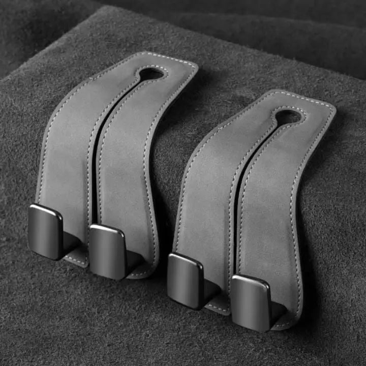 Sikunuo | Auto headrest hooks – double hooks for bags and accessories