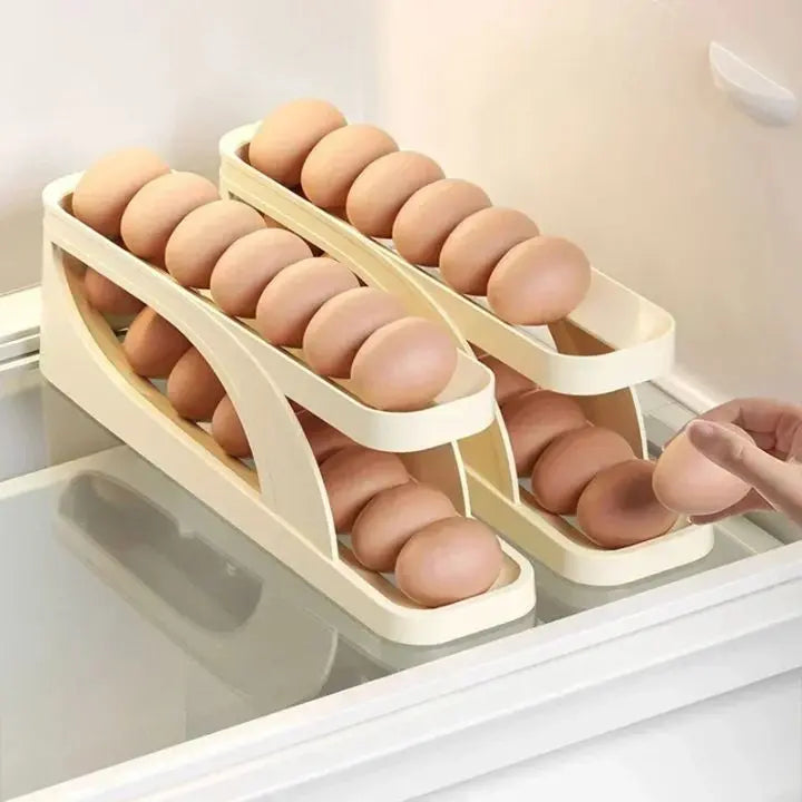 Sikunuo | Automatic Egg Rack – Space-saving Refrigerator Solution