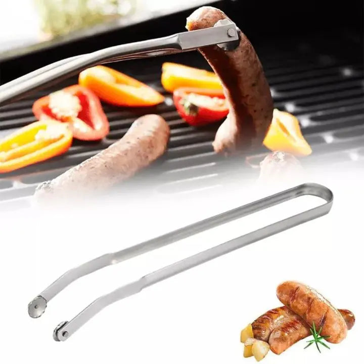Sikunuo | BBQ Sausage Tongs – Robust and heat-resistant grilling accessory