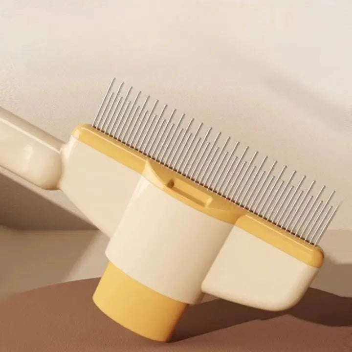 Sikunuo | Simple Self-Cleaning Flea Comb & Coat Brush