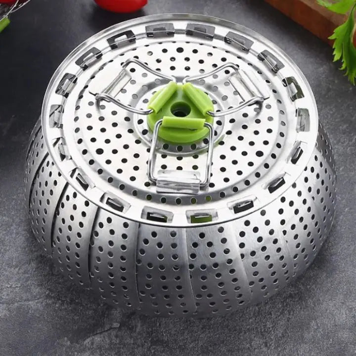 Sikunuo | Collapsible Steamer Made of Stainless Steel – For Healthy Cooking