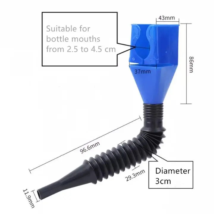 Sikunuo | Collapsible Universal Funnel with Snap Closure