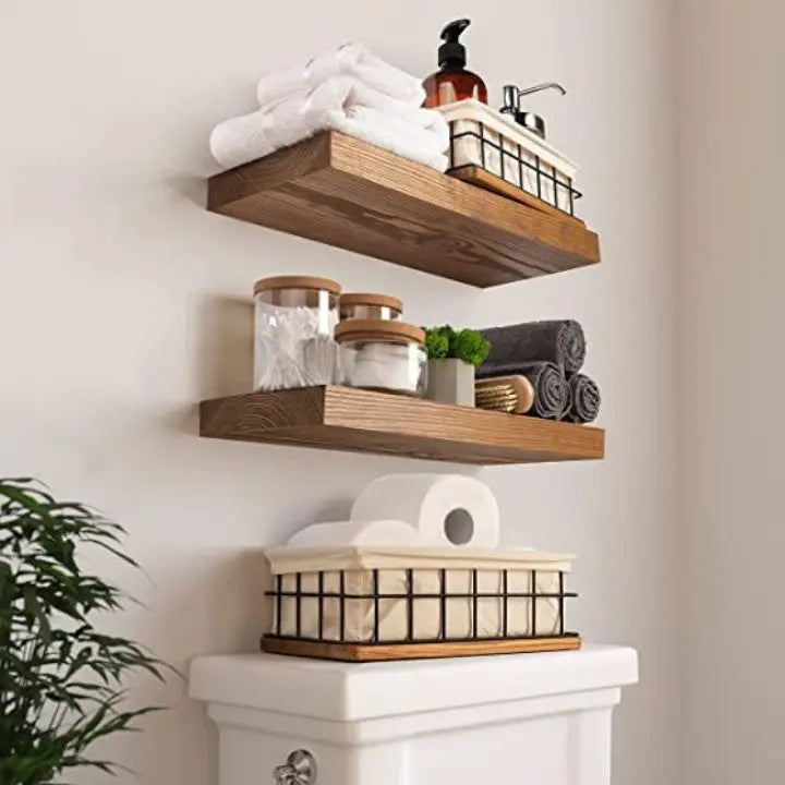 Sikunuo | Handmade Solid Wood Wall Shelves – Stylish & Space-Saving
