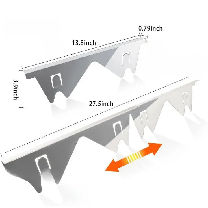 Sikunuo | Stove pRedection made of stainless steel – extendable, heat resistant