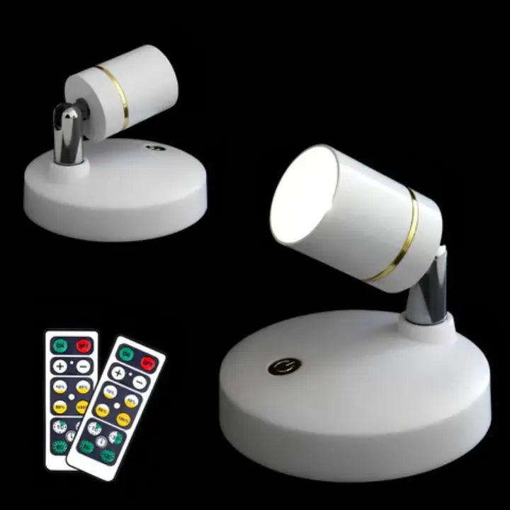 Sikunuo | Wireless LED Spotlight – Remote Control for Accent Lighting