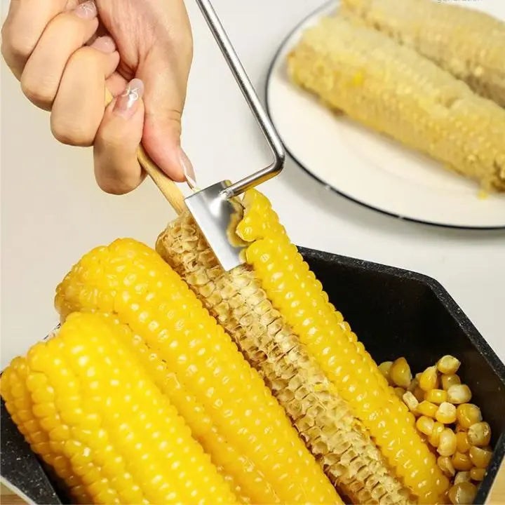 Sikunuo | Corn peeler made of stainless steel – Fast & safe