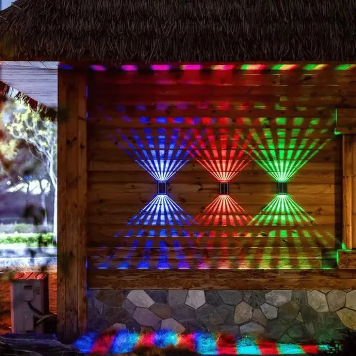 Sikunuo | Modern Solar LED Wall Light - Waterproof & Automatic