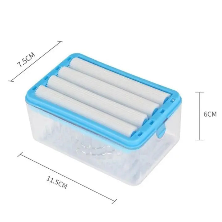 Sikunuo | Multifunctional Soap Box with Brush – Stain Remover