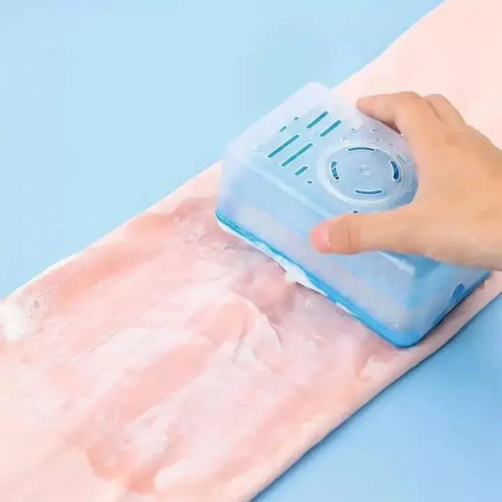 Sikunuo | Multifunctional Soap Box with Brush – Stain Remover