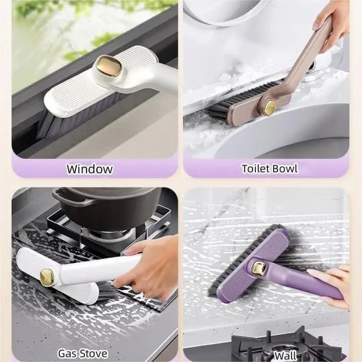 Sikunuo | Multifunctional, Redatable with V Bristles Cleaning Brush