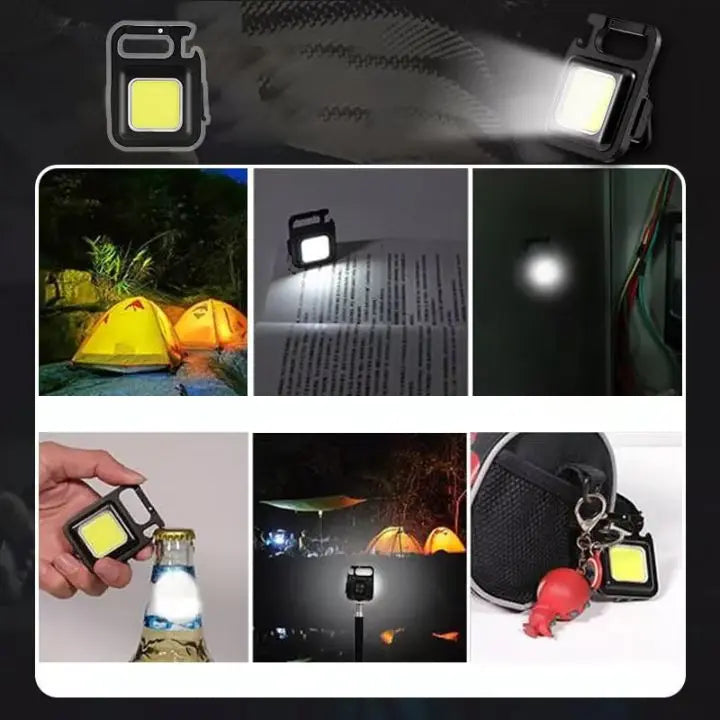 Sikunuo | Multifunctional Keychain Emergency Light | Compact & Ultra Bright