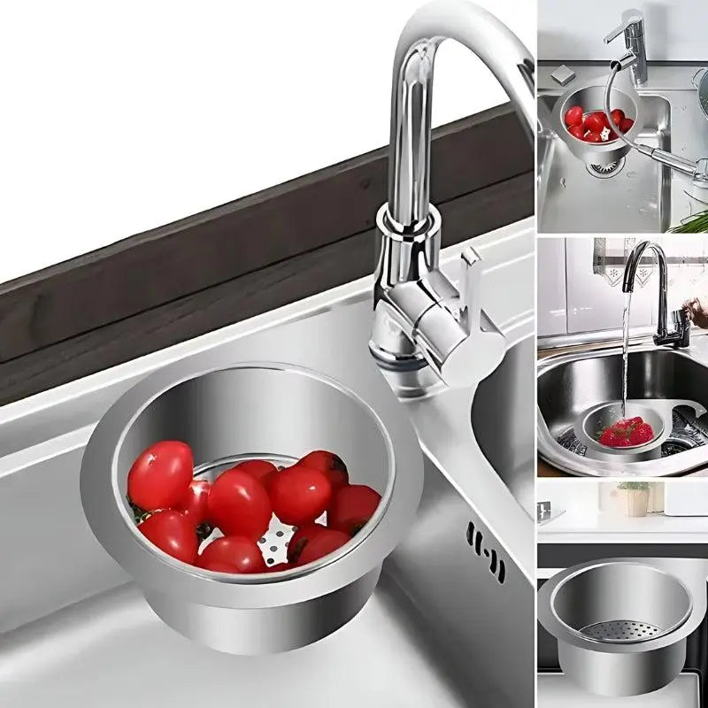Sikunuo | Space-saving sink strainer