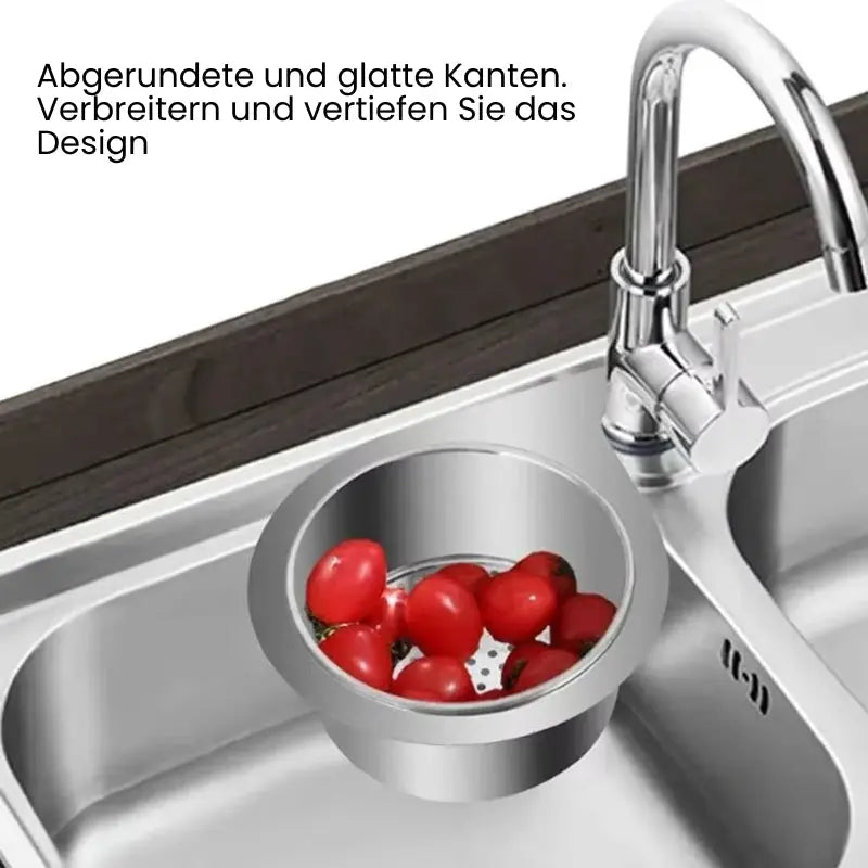Sikunuo | Space-saving sink strainer