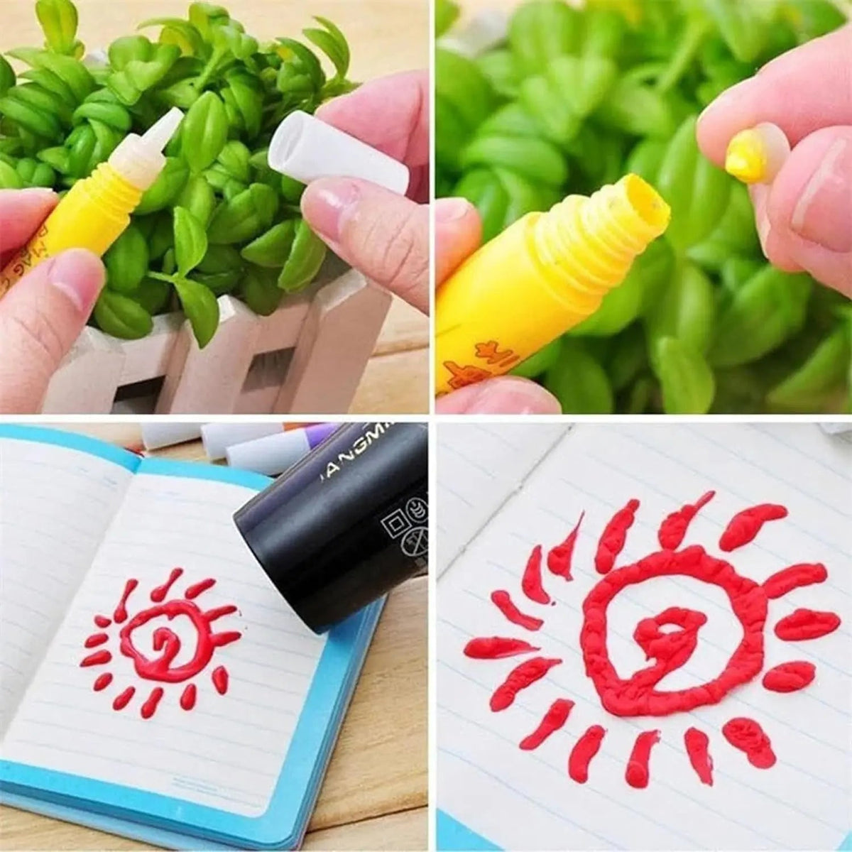 Sikunuo | Puffy Magic Markers