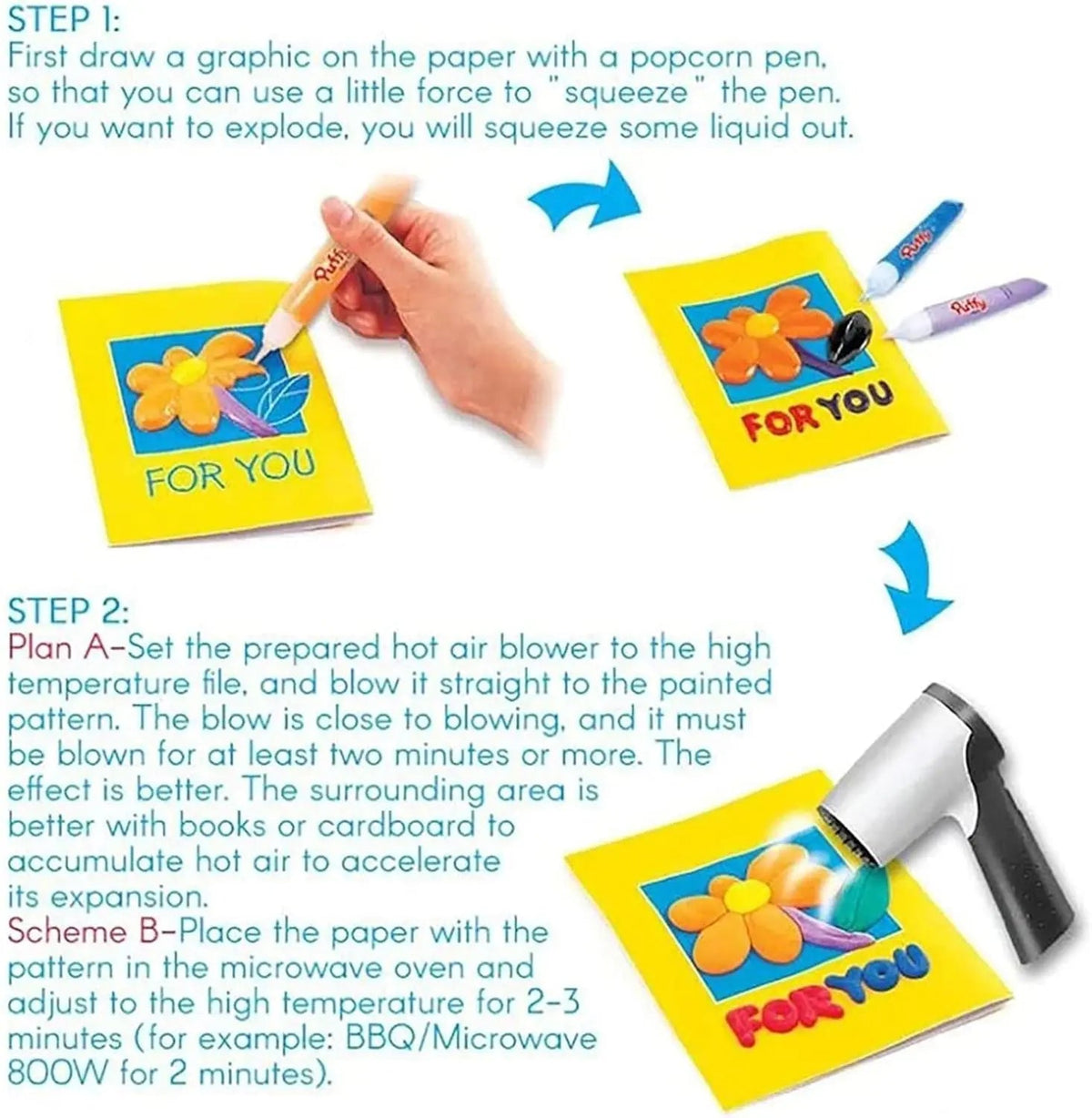 Sikunuo | Puffy Magic Markers