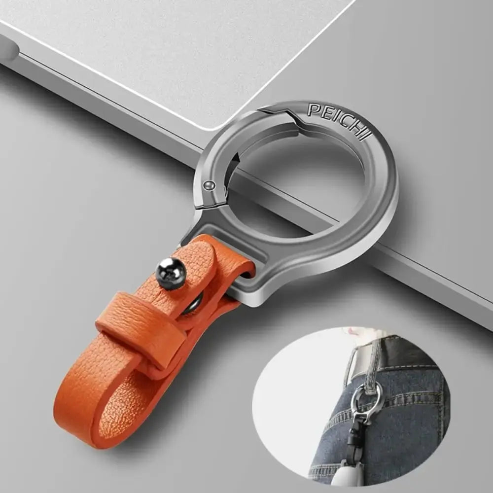 Sikunuo | Keychain made of zinc alloy & PU leather